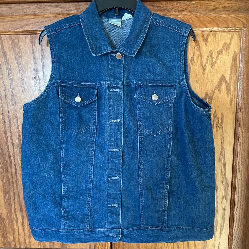 Women's Denim Vest